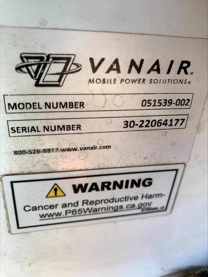 Used 2022 Goodall Manufacturing Cap-Start 3000A 240V Alternator 12V Start/Charge 96 H