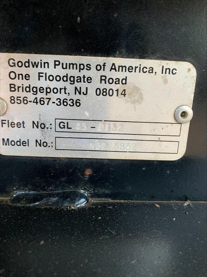 Used Godwin CD150M CD150 6" Deere Diesel Towable Water Construction Pump 116 HRS