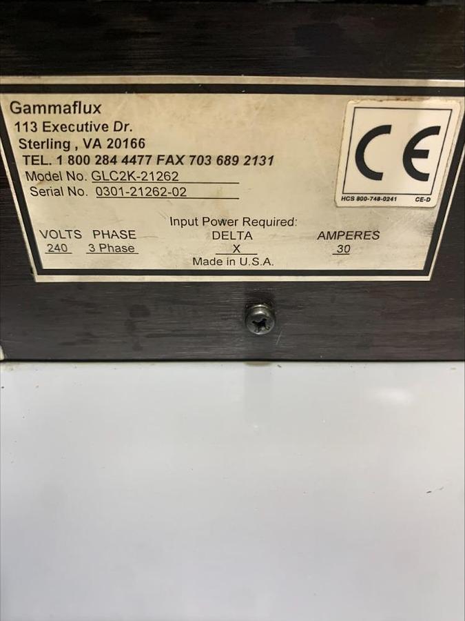 Used GammaFlux 12 Zone Temperature Control Controller Indicator GLC2K-21262