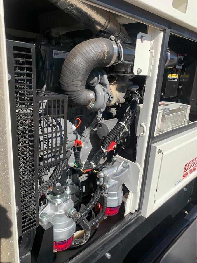 Used 2023 MultiQuip MQ25 20 Kw WhisperWatt Diesel Towable Generator DCA-25SSIU4F 2129