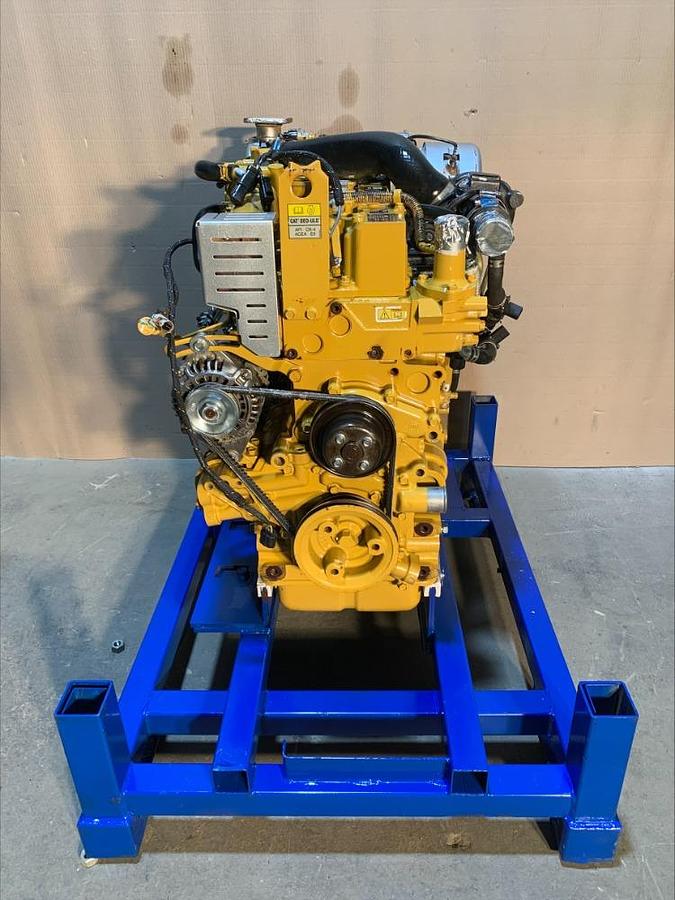 Used 2017 Caterpillar C3.B3 Diesel Engine 4 CAT Skid Steer 289D 277D 246D 257D 259D+