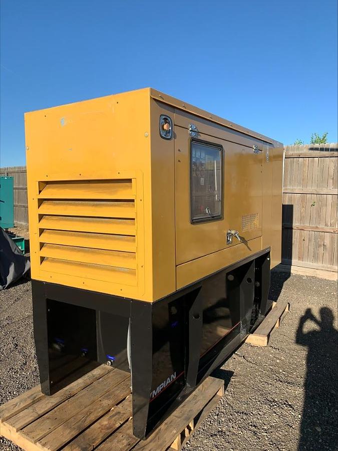 Used Cat Caterpillar Olympian D100P2 Diesel 100 Kw Standby Generator 538 Hrs
