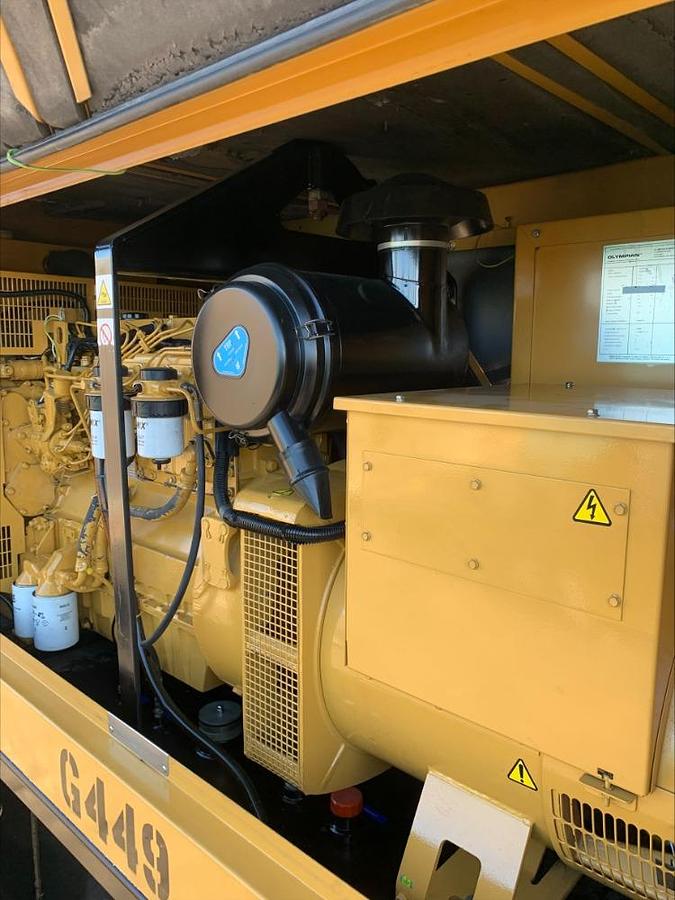 Used Cat Caterpillar Olympian D100P2 Diesel 100 Kw Standby Generator 538 Hrs