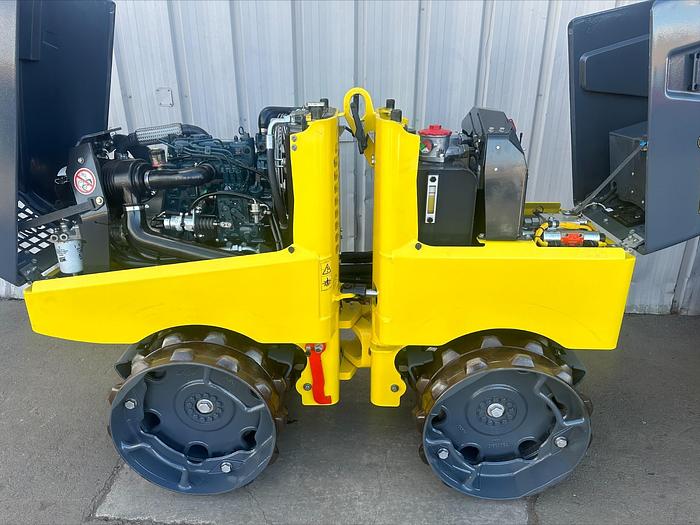 Used 2019 Bomag BMP 8500 Wireless Trench Compactor Vibratory Diesel Roller Wacker 311 Hrs