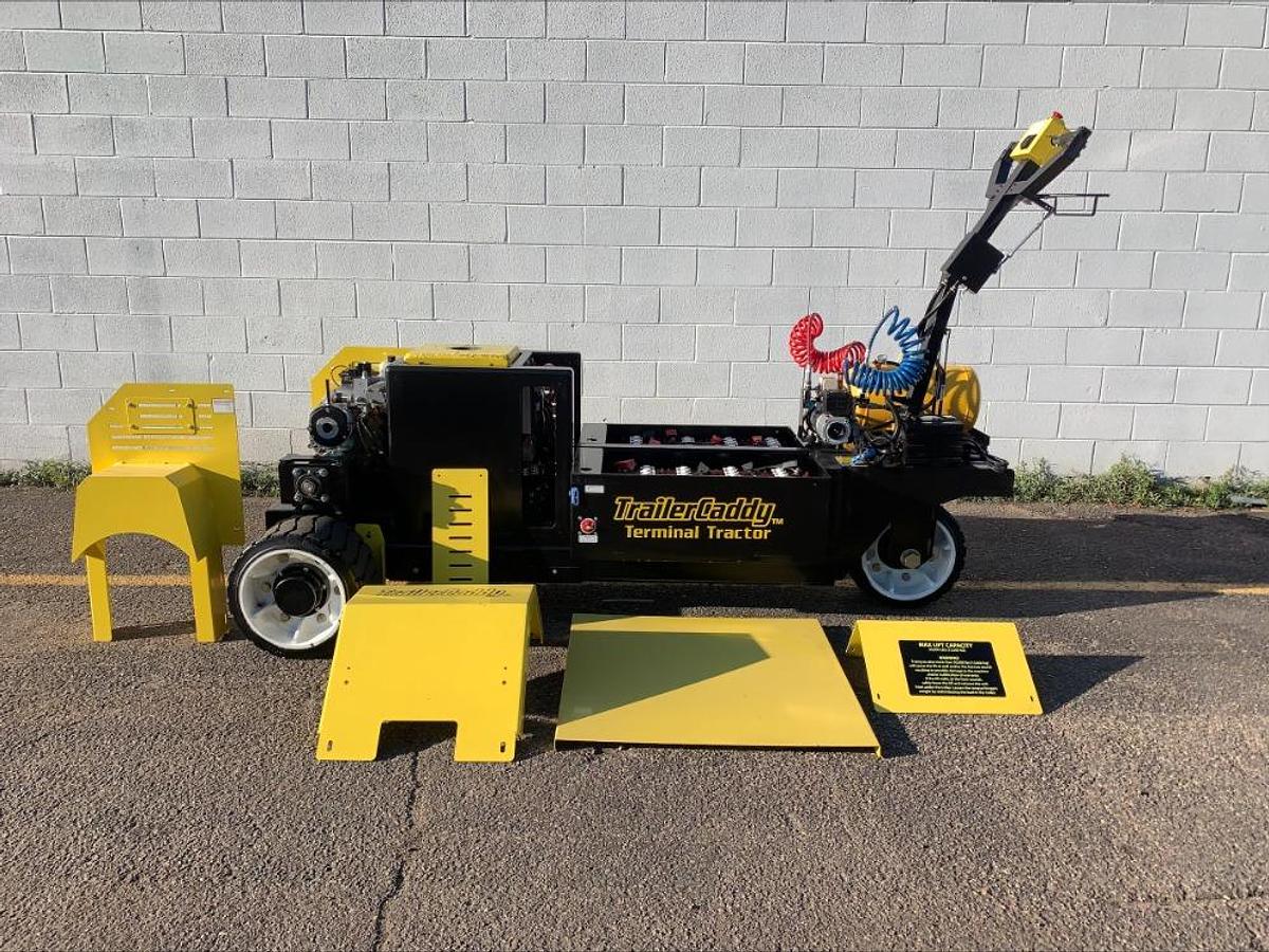 Used 2021 DJ Products TrailerCaddy Yard Dog Terminal Tractor Semi Truck Mover 100k Cap 2 Hrs