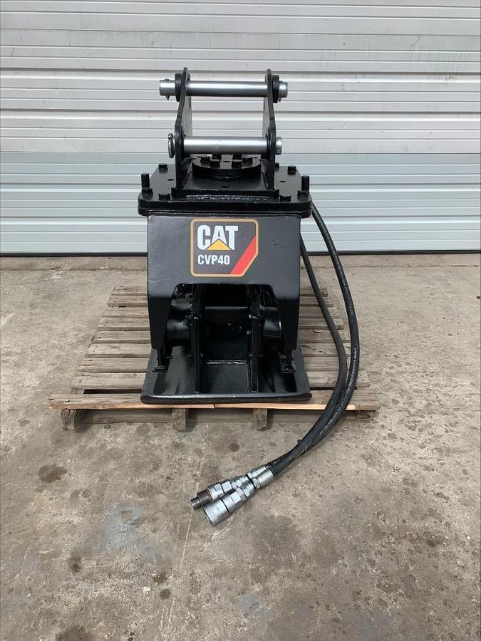 Used Cat Caterpillar CVP40 Vibratory Plate Compactor Attachment 4 Backhoe Excavator