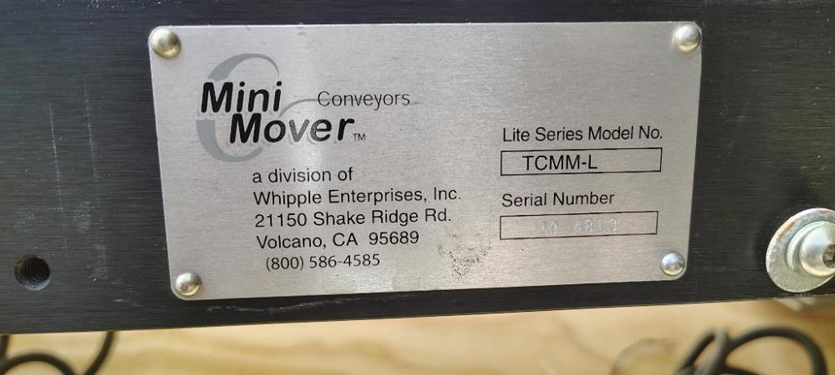 Used Sealed Air Shanklin Selvage Winder 01/10 W 80" Conveyor W 4 Ink Coders & Mini Mover Conveyors