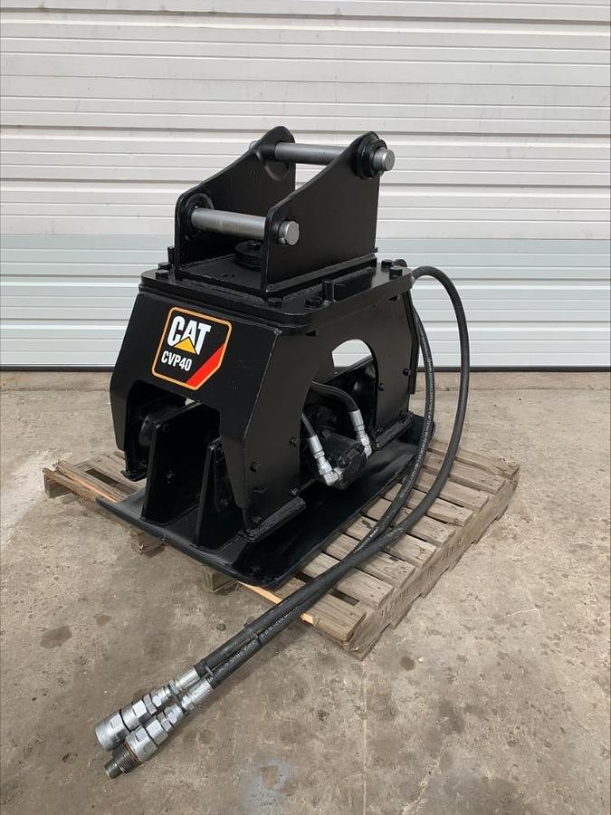 Used Cat Caterpillar CVP40 Vibratory Plate Compactor Attachment 4 Backhoe Excavator