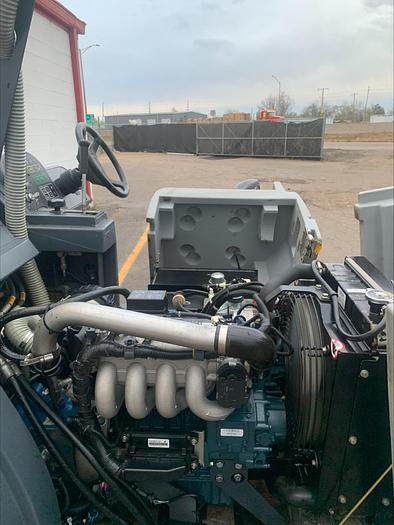 Used Advance SW8000 Ride on Sweeper Kubota 77" Warehouse Parking Lot indoor/outdoor 368 HRS