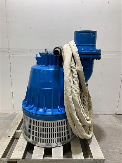 Used Sulzer J604 ND 10" Submersible Water Drainage Dewatering Pump Electric 480v 3 PH