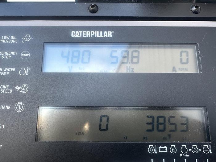 Used Caterpillar Cat XQ200 200 Kw 1&3 Phase Towable Diesel Generator 3853 Hrs
