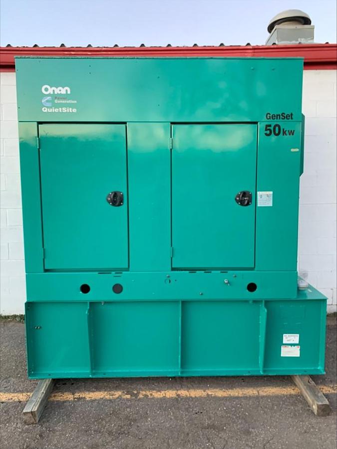 Used Cummins Onan 50 Kw Diesel Standby Generator