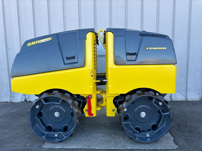 Used 2018 Bomag BMP 8500 Wireless Trench Compactor Vibratory Diesel Roller Wacker 278 Hours