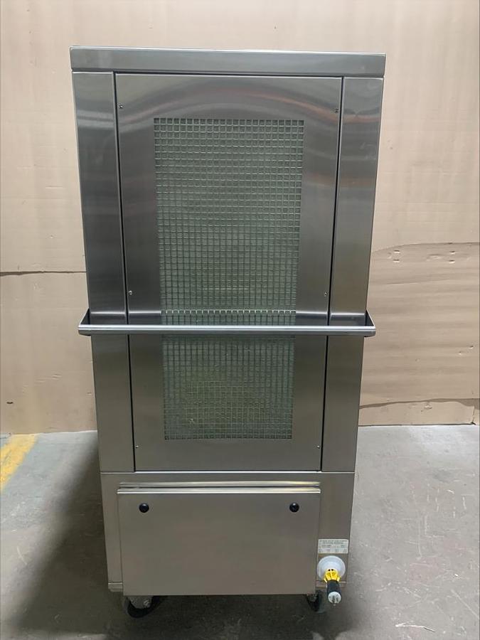 Used Atmos Tech Industries Cross Flow Lab Cabinet Cleanroom Portable Transport Cart