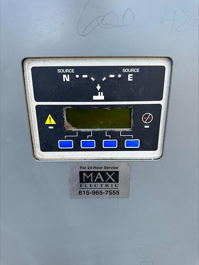 Used Kohler 600 Amp Automatic Transfer Switch ATS 480v 4 Pole