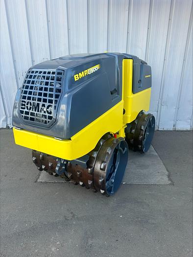 Used 2018 Bomag BMP 8500 Wireless Trench Compactor Vibratory Diesel Roller Wacker 311 Hrs