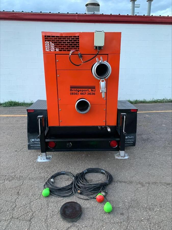 Used Godwin CD150M CD150 6" Deere Diesel Towable Water Construction Pump 116 HRS