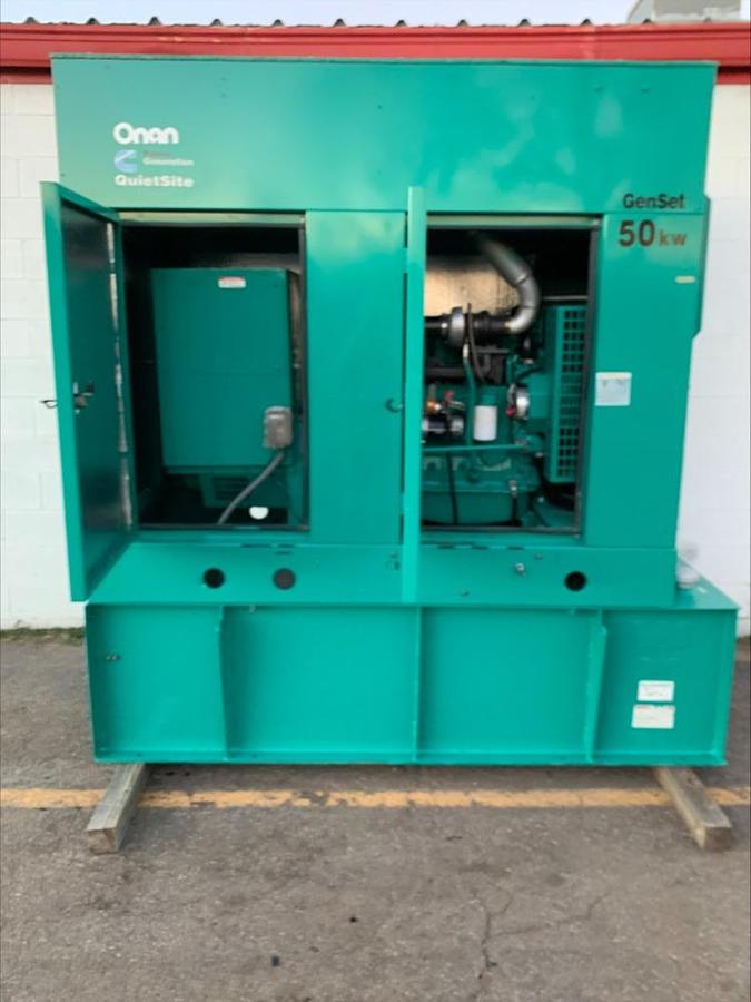 Used Cummins Onan 50 Kw Diesel Standby Generator