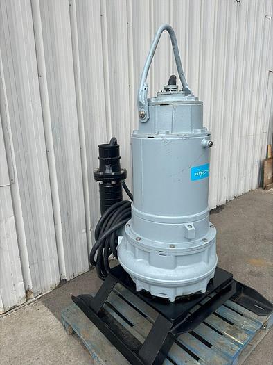 Used Flygt 3300.181 6" 88 HP 460v Large Volume Submersible Dewatering Water Pump
