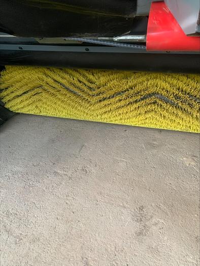 Used Tennant S30 LPG Ride On Sweeper Pick Up Broom Enclosed Cab w Heat AC