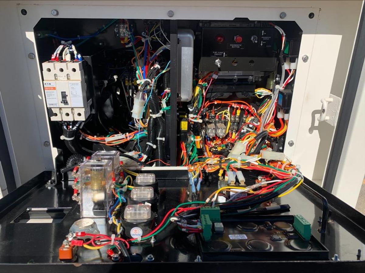 Used 2023 MultiQuip MQ25 20 Kw WhisperWatt Diesel Towable Generator DCA-25SSIU4F 2129