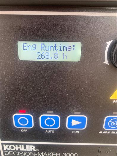 Used 2018 Kohler 50REZGQ 50 Kw LP Propane Standby Generator 237 Hrs!