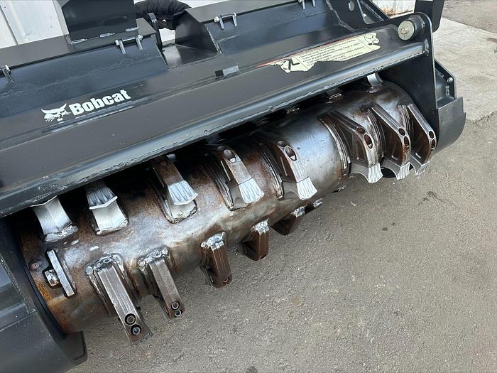 Used 2021 Bobcat FRC50 50" 2 Speed Skid Steer Forestry Cutter Drum