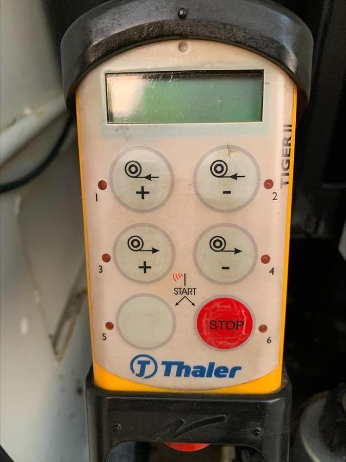 Used Thaler KE-SP3050 Underground Cable Puller 11,000 Lb Capacity 130 Hours!!! Remote/Printer