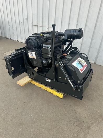 Used RoadHog RH2450 Skid Steer Asphalt Road Cold Planer Grinder Diesel Attachment Bobcat Caterpillar 49 Hp