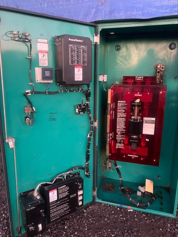 Used Cummins Onan DGFA 150 Kw Diesel Standby Generator w Switch 966 HRS 135 Kw Prime