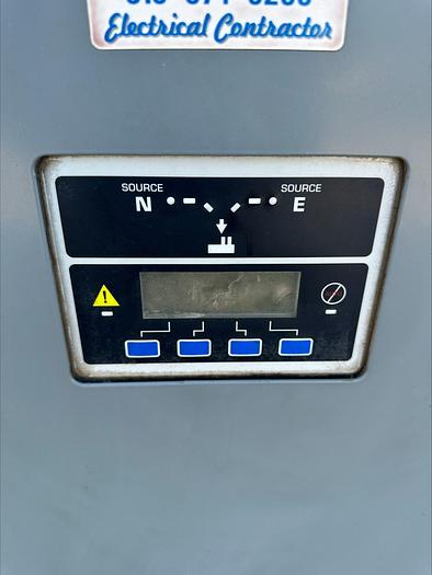 Used Kohler 400 AMP Automatic Transfer Switch for Standby Generator 480v