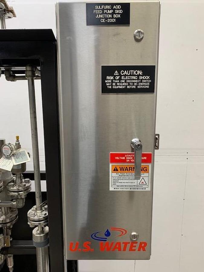 Used New US Water Chemical Feed Pump Skid Multi-Valve Filtration System Irrigation