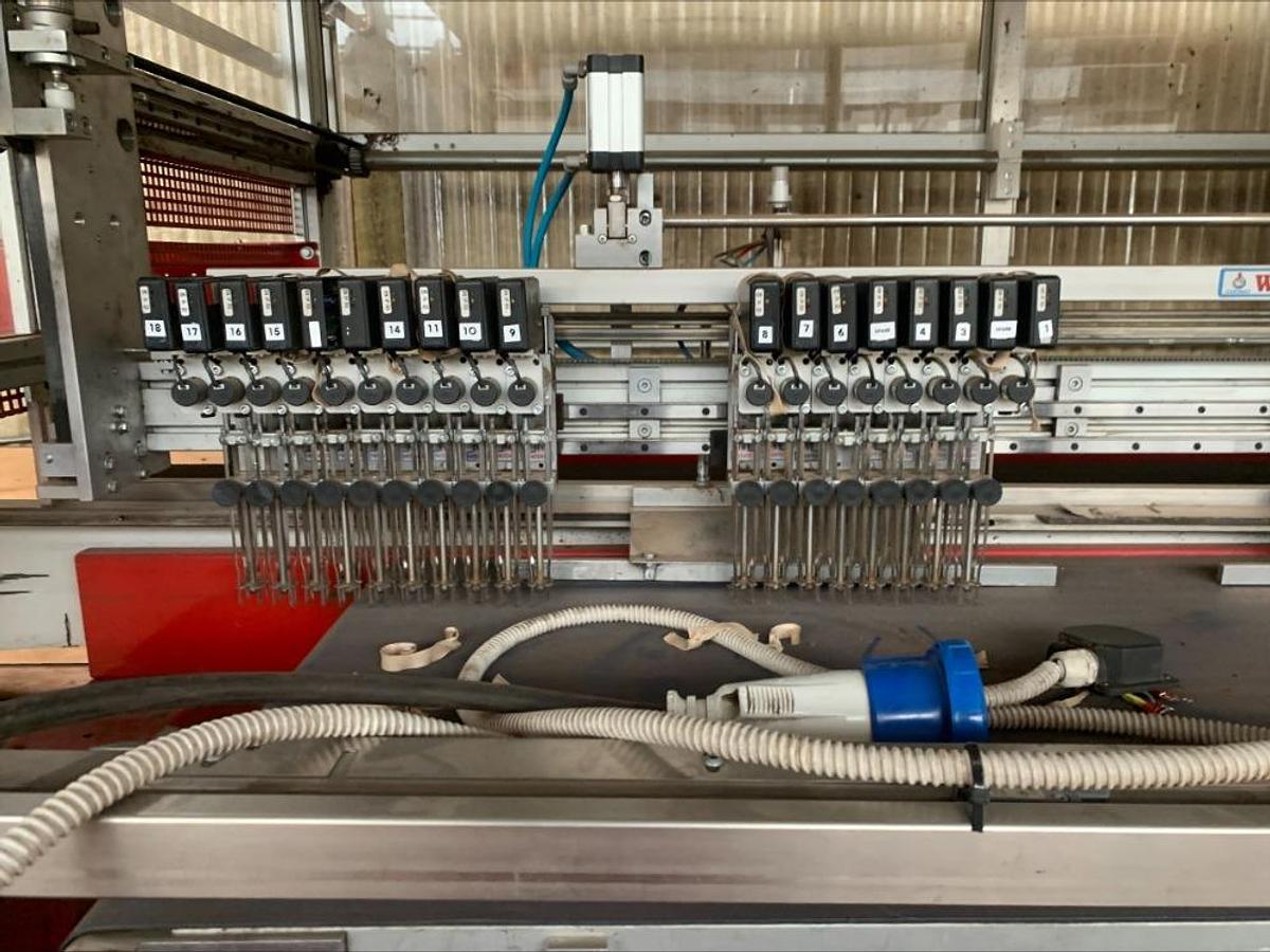 Used Urbinati RW32 Transplanter 4 Seedlings Robotic Programmable Transplanting 40K per Hr