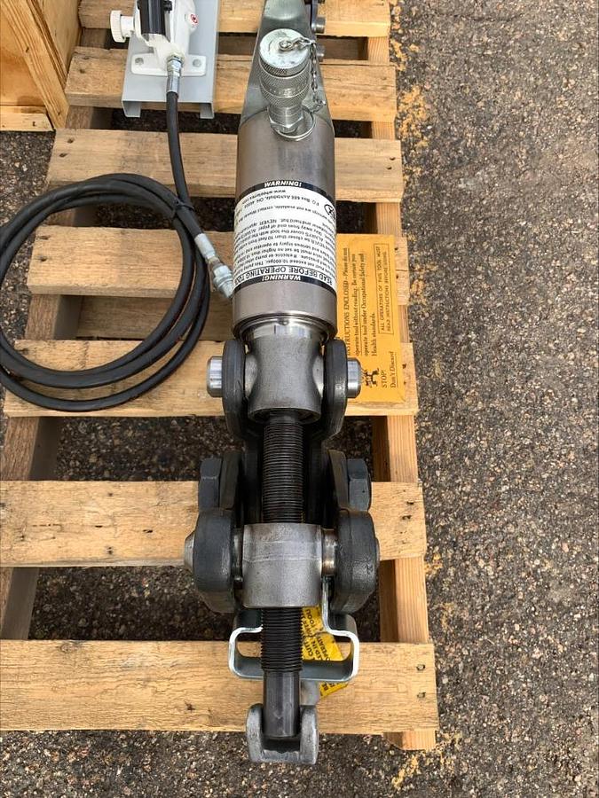 Used Wheeler Rex 5590 Hydraulic Soil Pipe Cutter Cutting Cast Concrete Tile 6"-36"