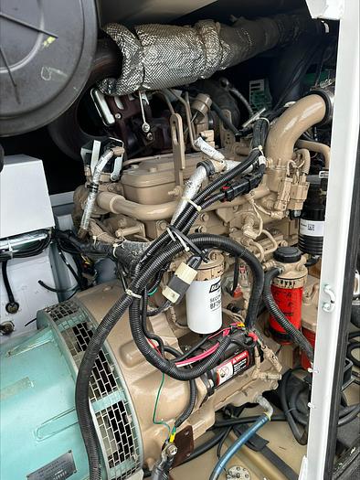 Used MQ MultiQuip WhisperWatt 70 KVA 56 Kw towable generator DCA-70SSIU4F 5736 HRS