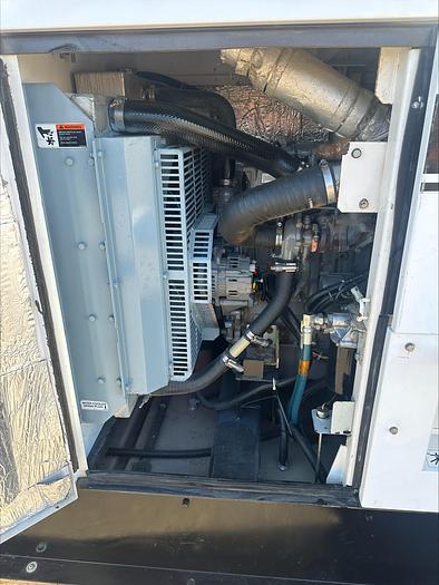 Used MQ MultiQuip WhisperWatt 45 KVA 36 Kw towable generator DCA-45SSIU4F 2163 HRS