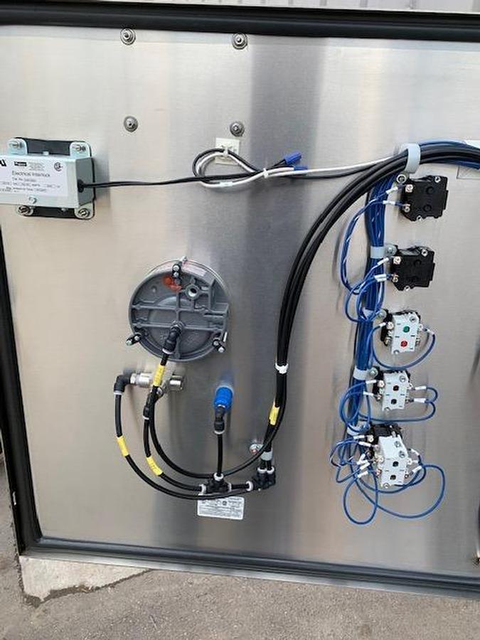 Used NEW Glatt GPCG-60 Metering Pump Control Box Power Fluid Bed Dryer Pharma Process