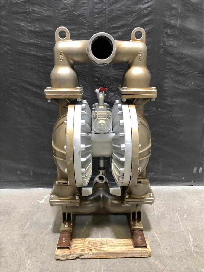 Used Yamada 3" sc414 Stainless Steel Air Powered Double Diaphragm Pump NDP-80BST-NPT