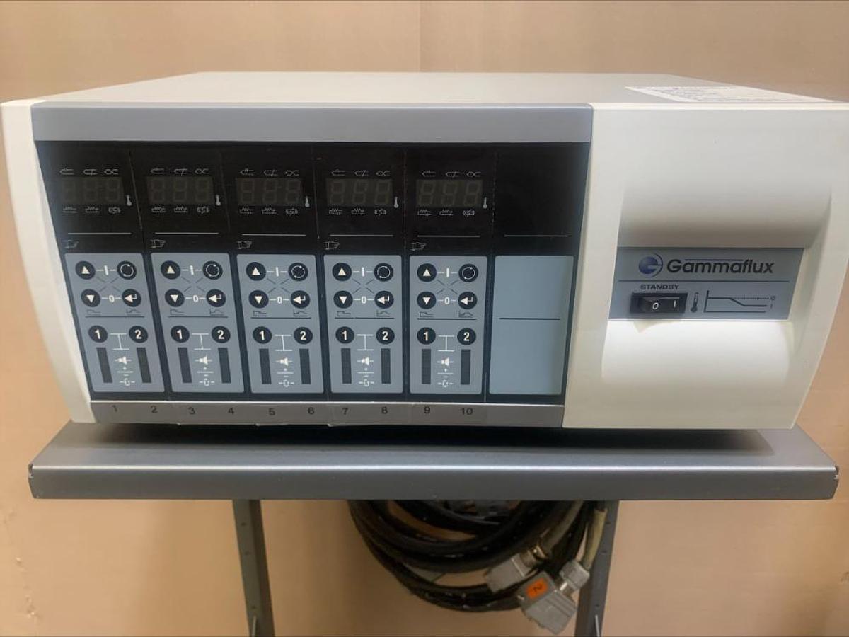Used Gammflux 12 Zone Hot Runner Tip Temperature Control Controller L12G050D10S4PJ