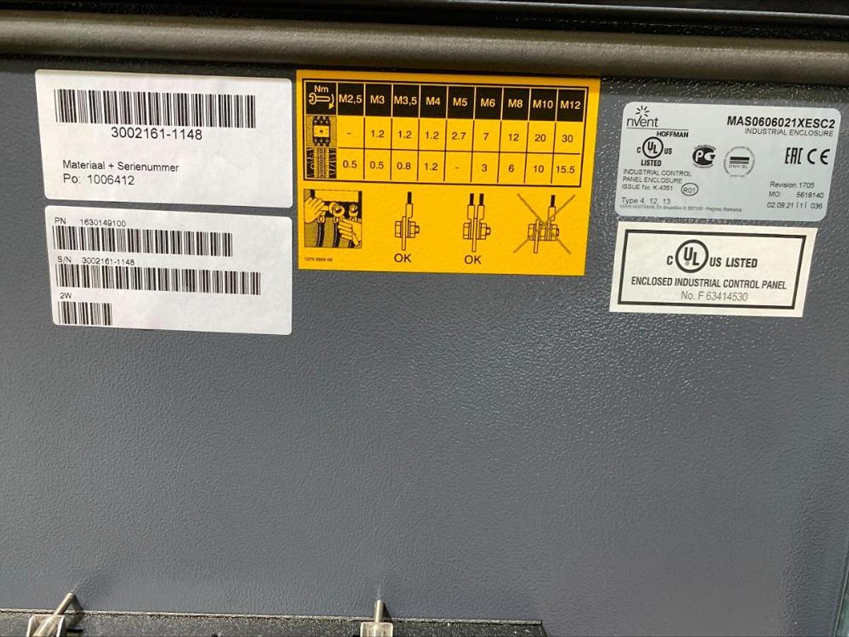 Used 2022 Atlas Copco 4.0 Optimizer Air Compressor Controller 1630149100