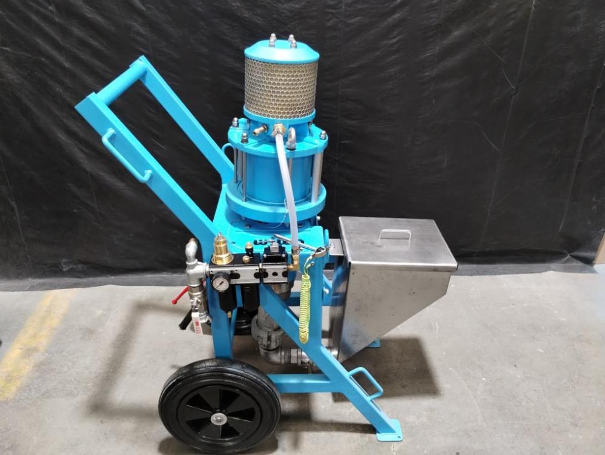 Used WIWA Thick Film Mortar Epoxy Cement Slurry Fire Protection Pump 600.12 12:1 Ratio