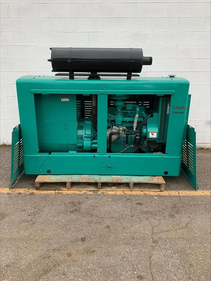 Used Onan Cummins 35EK 35 Kw Natural Gas Propane Standby Generator