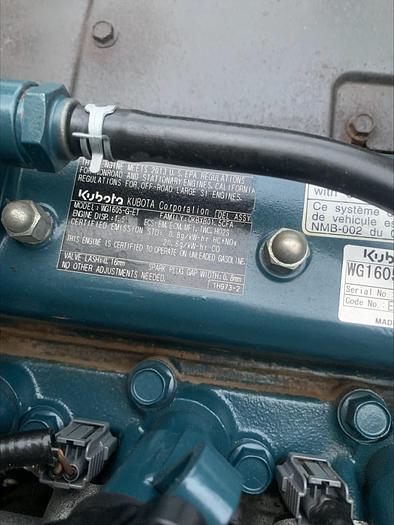 Used Advance SW8000 Ride on Sweeper Kubota 77" Warehouse Parking Lot indoor/outdoor 368 HRS