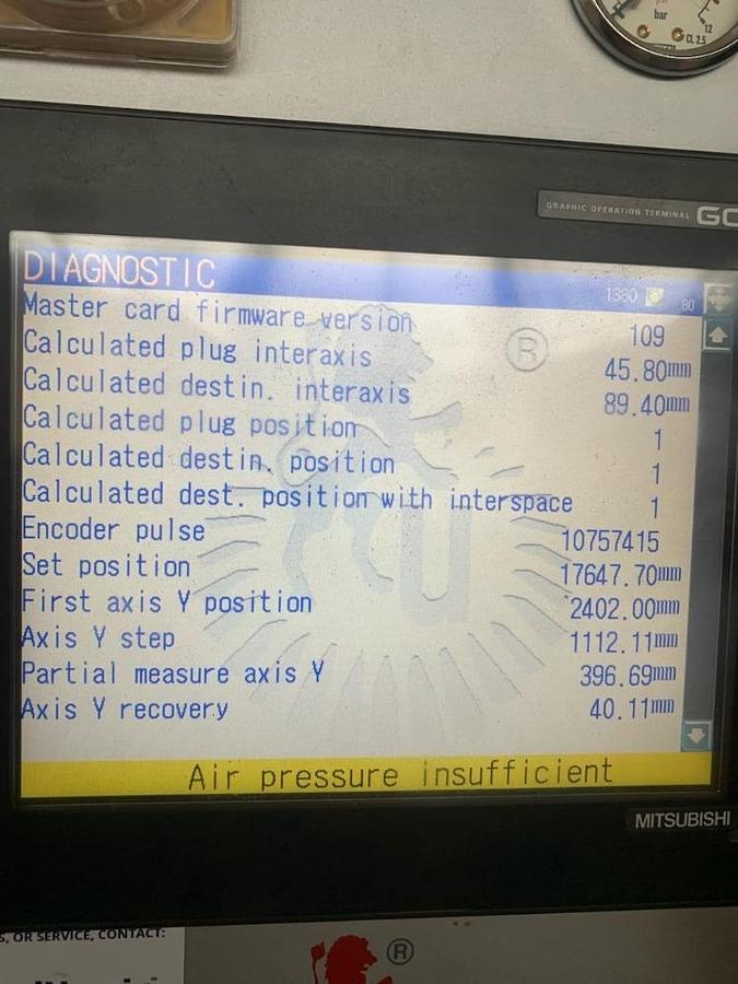 Used Urbinati RW32 Transplanter 4 Seedlings Robotic Programmable Transplanting 40K per Hr