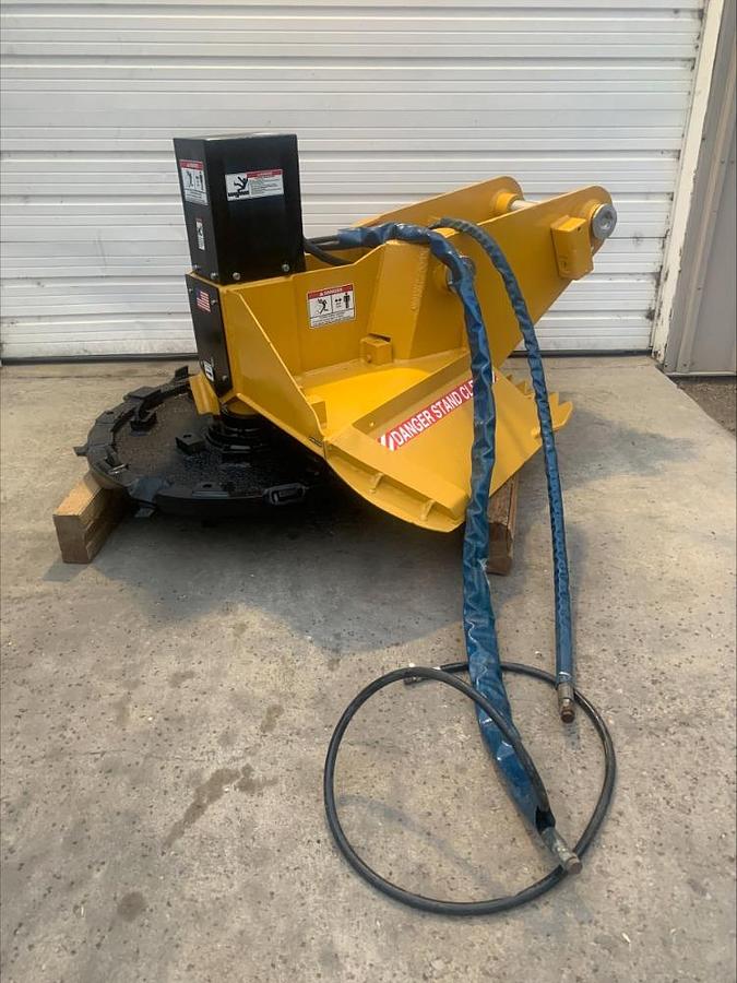 Used SlashBuster HD480B Excavator Brush Cutting Cutter Hydraulic Attachment mulcher
