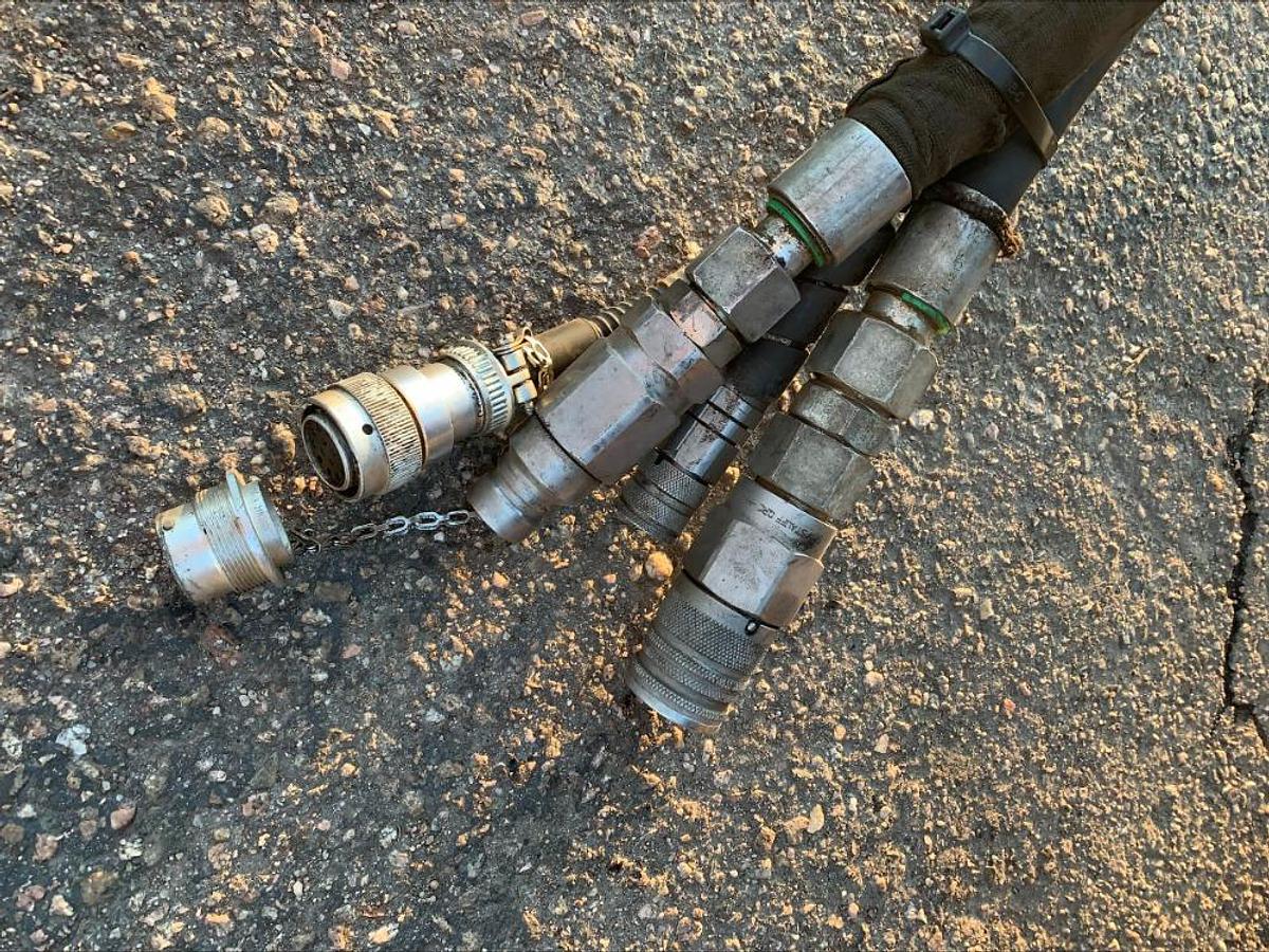 Used 2022 Caterpillar Cat PC412 48" Skid Steer Asphalt Mill Cold Planer Attachment