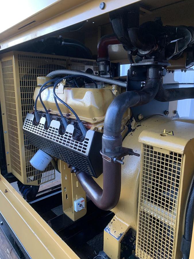 Used Caterpillar Cat Olympian G100F1 Natural Gas Propane 100 Kw Standby Generator 810