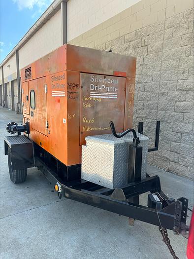 Used Godwin CD103M Dri Prime High Head 6" Deere Diesel Towable Water Pump 1288 HOURS!