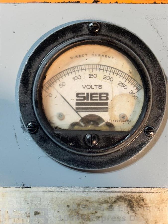 Used Sieb SE300 Scrap Lifting Lift Magnet System w Generator / Hubbell Controller