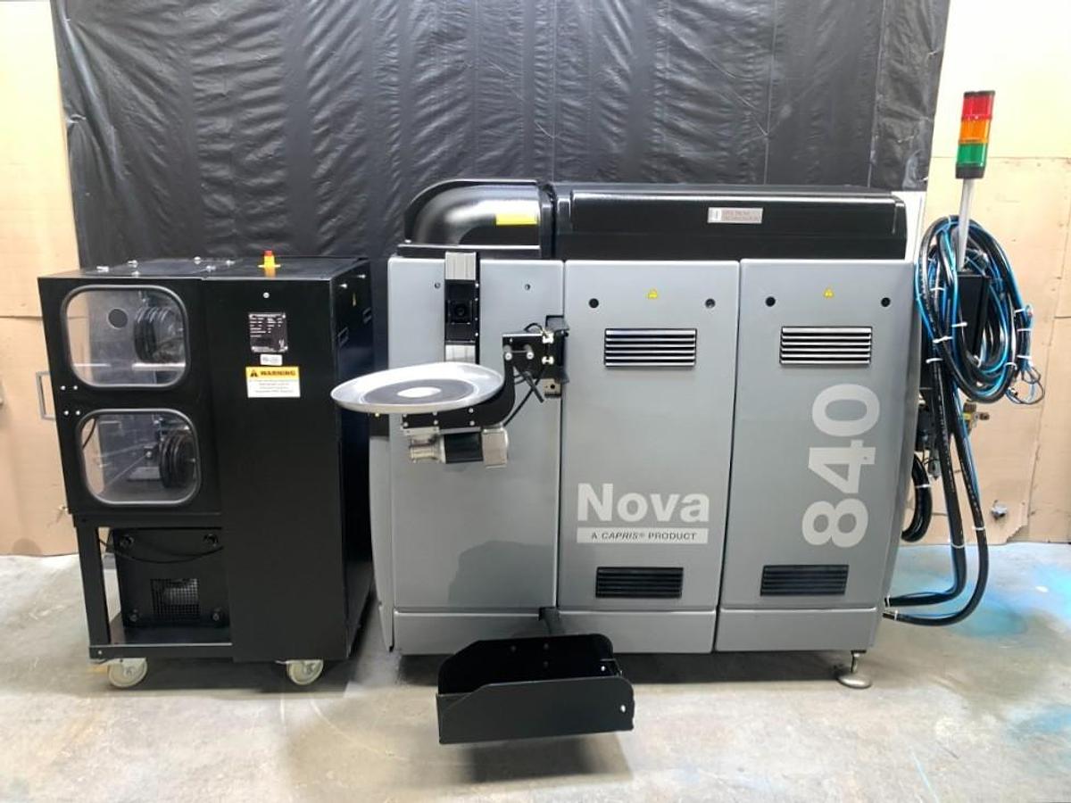 Used Spectrum Technologies Nova 840 UV Laser Wire Marking Marker Labeling System